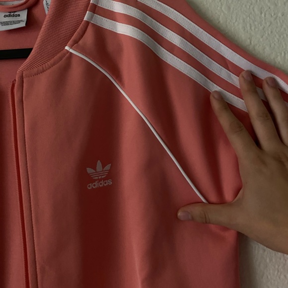 Adidas Long Sleeve Zip Up Track Top - Picture 3 of 5